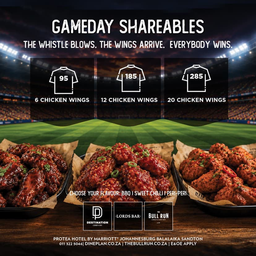 Gameday Shareables – Chicken Wings