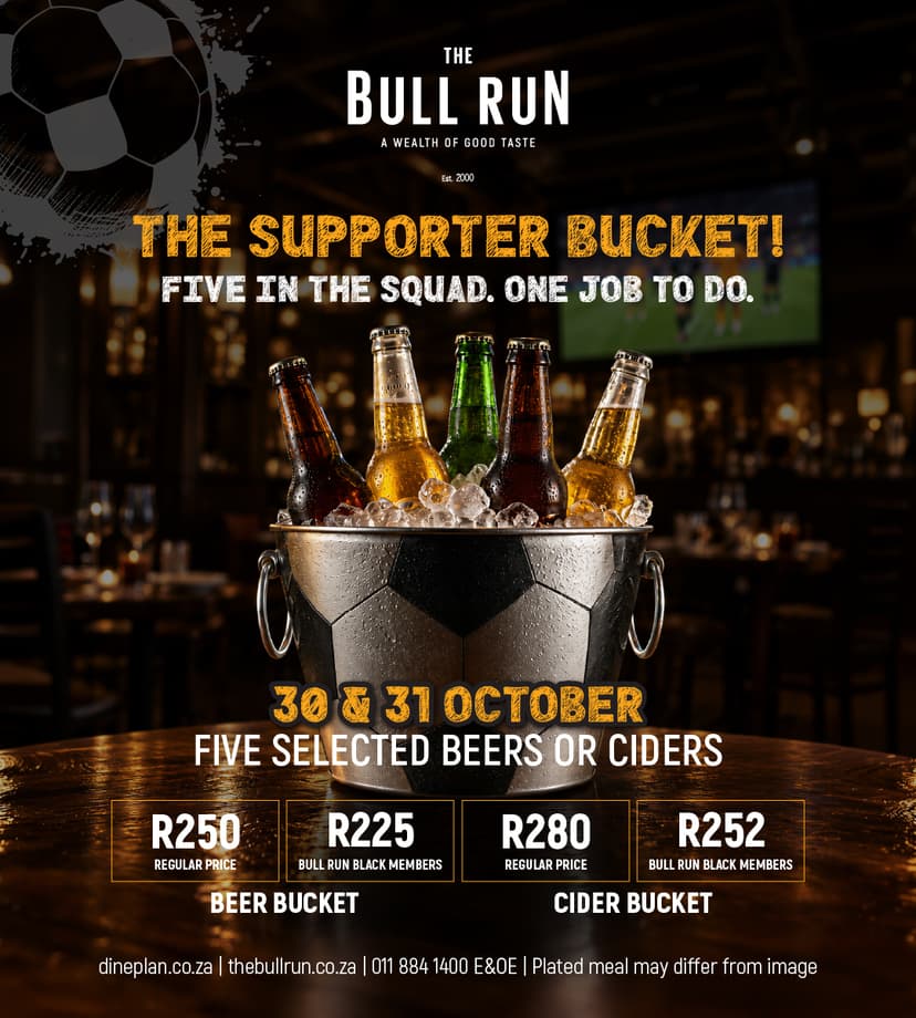 The Supporter Bucket (30 & 31 Oct)