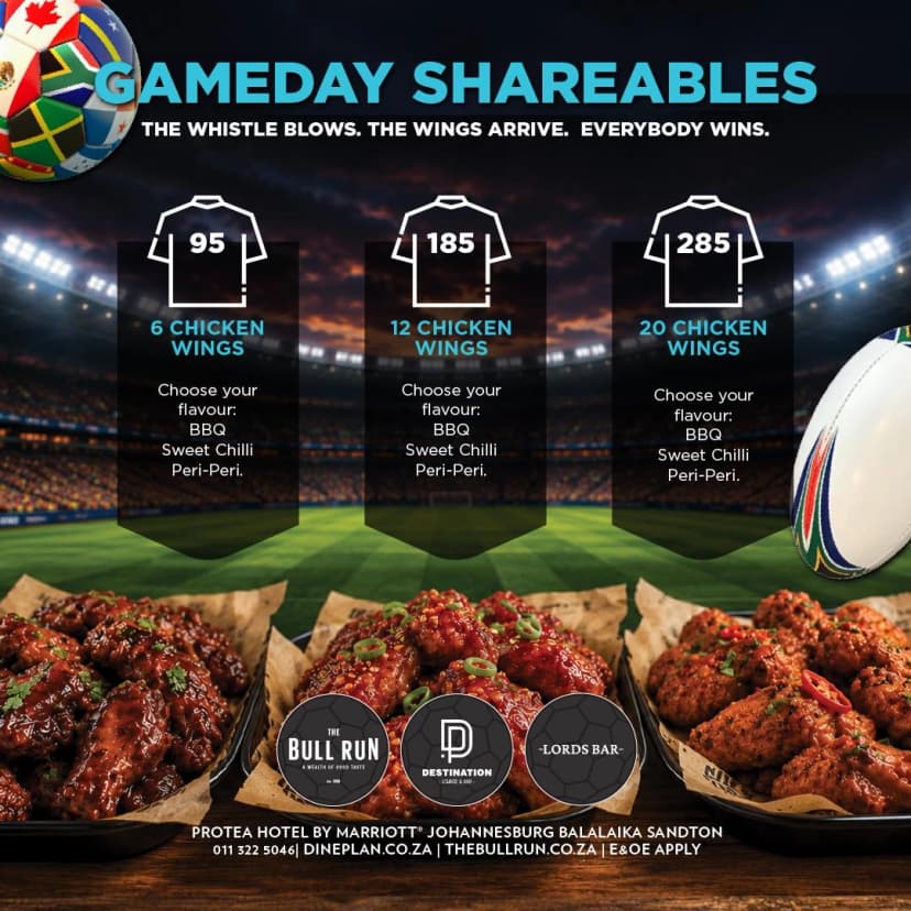 Gameday Shareables – 20 Wings