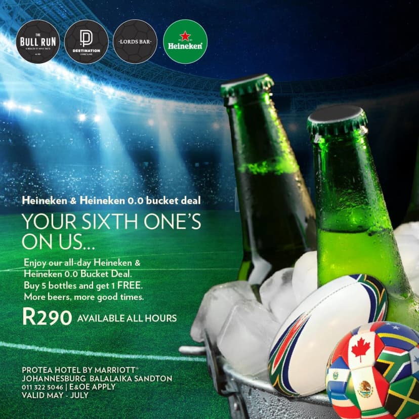 Heineken & Heineken 0.0 Bucket Deal